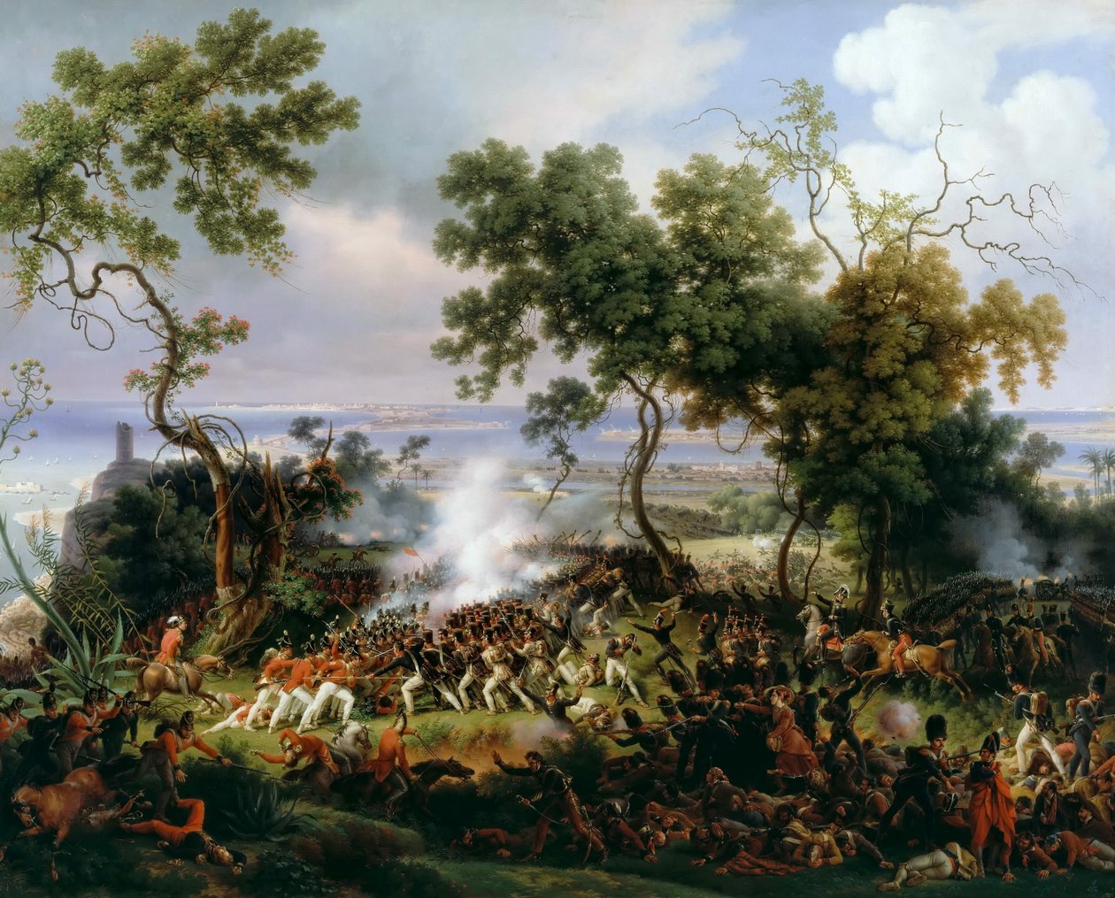 Battaglia di Chiclana, 5 marzo 1811 da Baron Lejeune Louis François