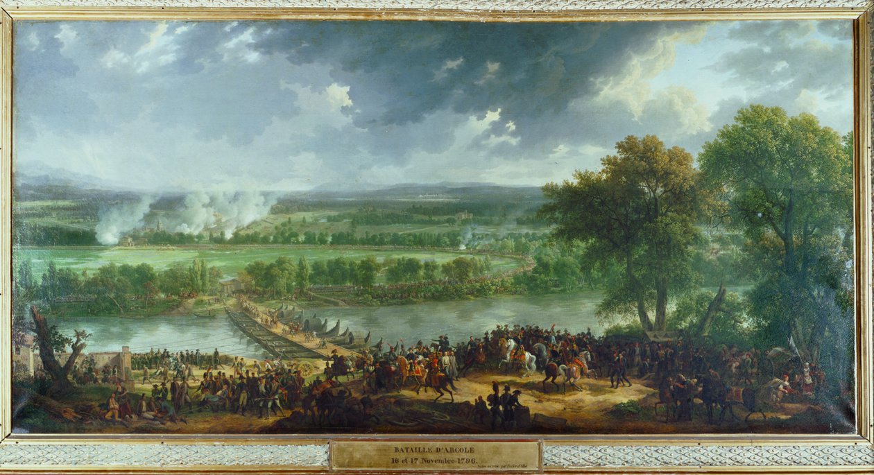La battaglia di Arcole ... da Baron Louis Albert Bacler d