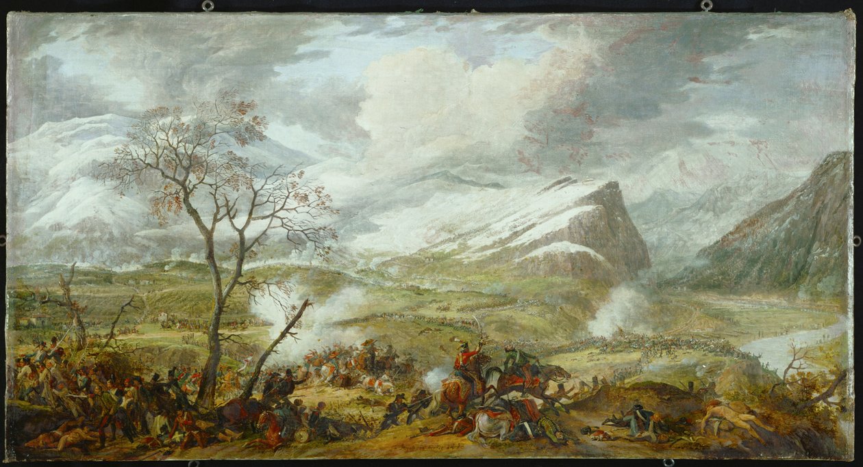 La battaglia di Rivoli ... da Baron Louis Albert Bacler d