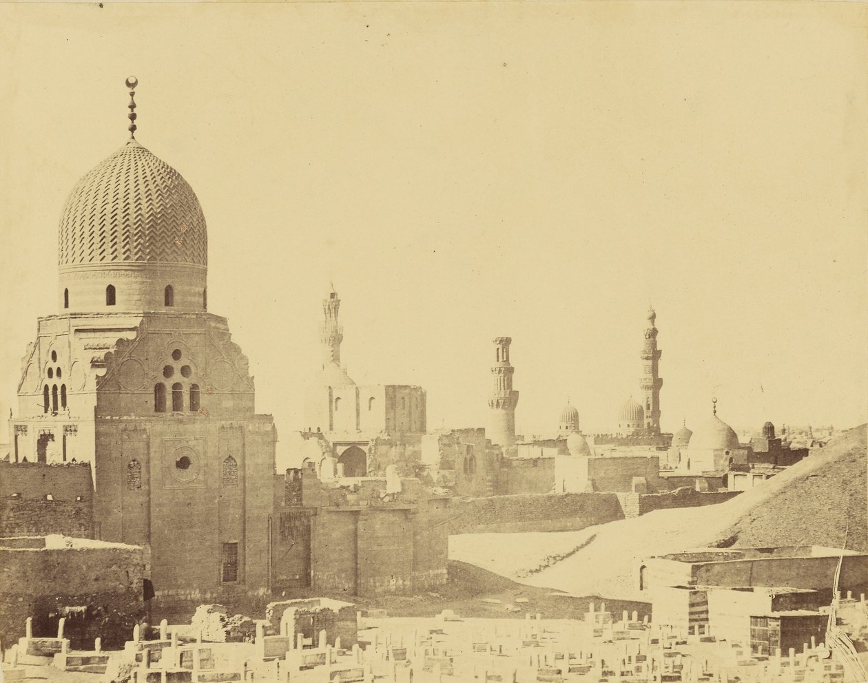 Tombe dei Califfi (Cairo). da Baron Paul des Granges