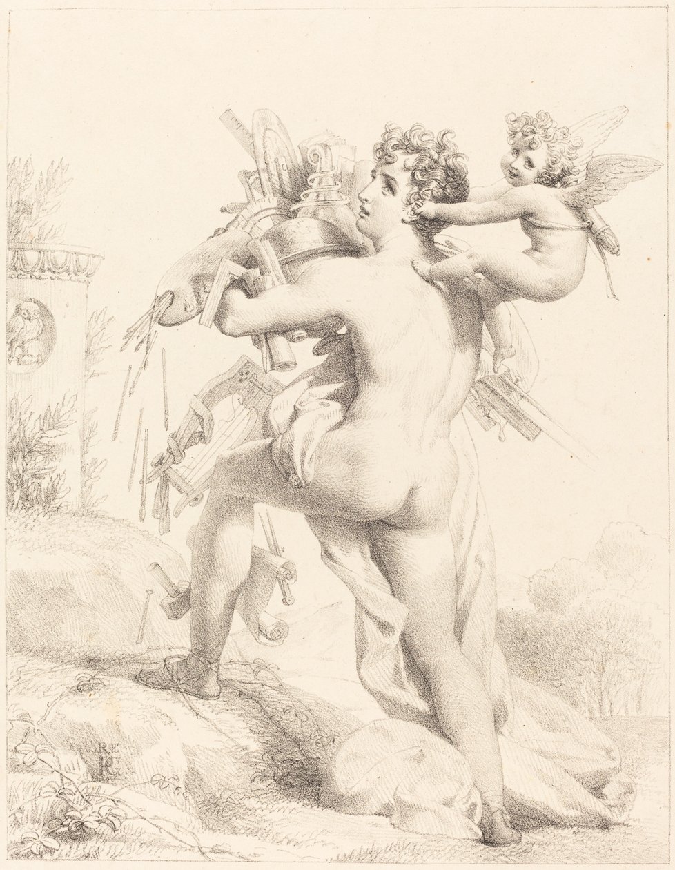 Chi troppo abbraccia nulla stringe da Baron Pierre Narcisse Guerin