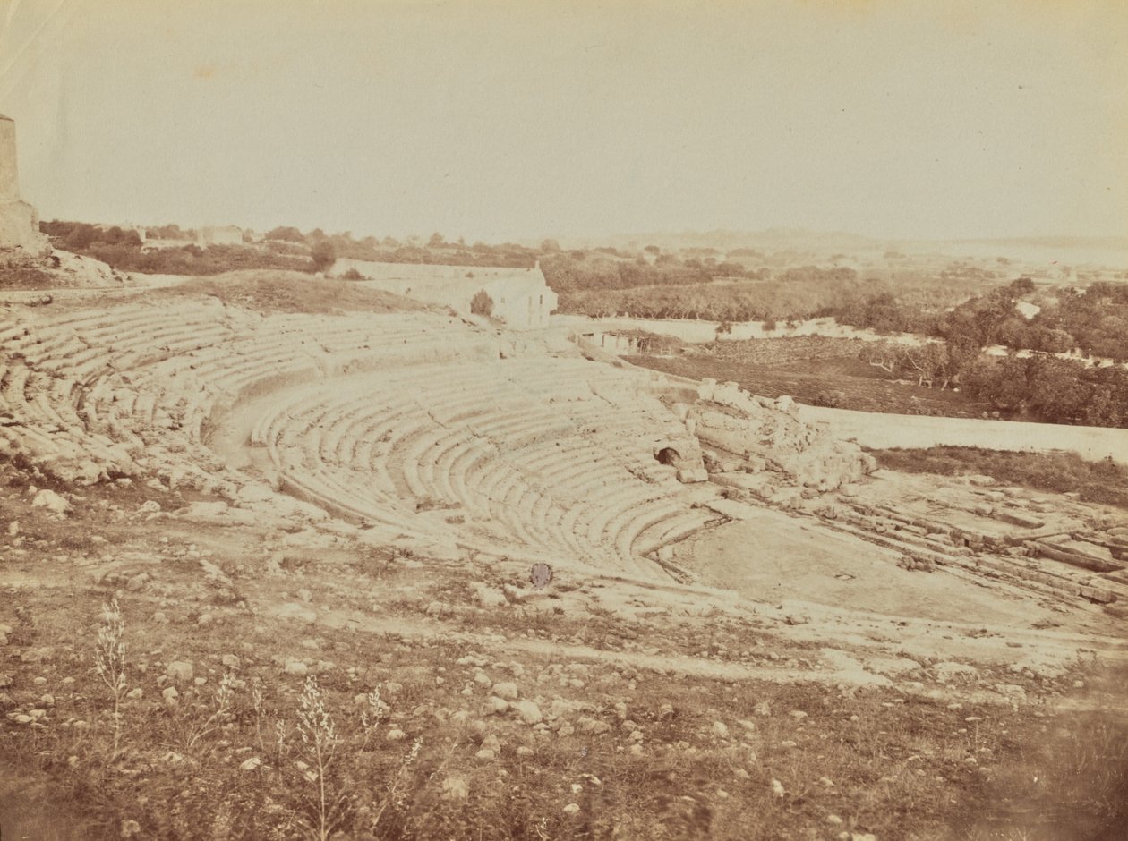 [Teatro Greco di Siracusa] da Baron Wilhelm von Gloeden