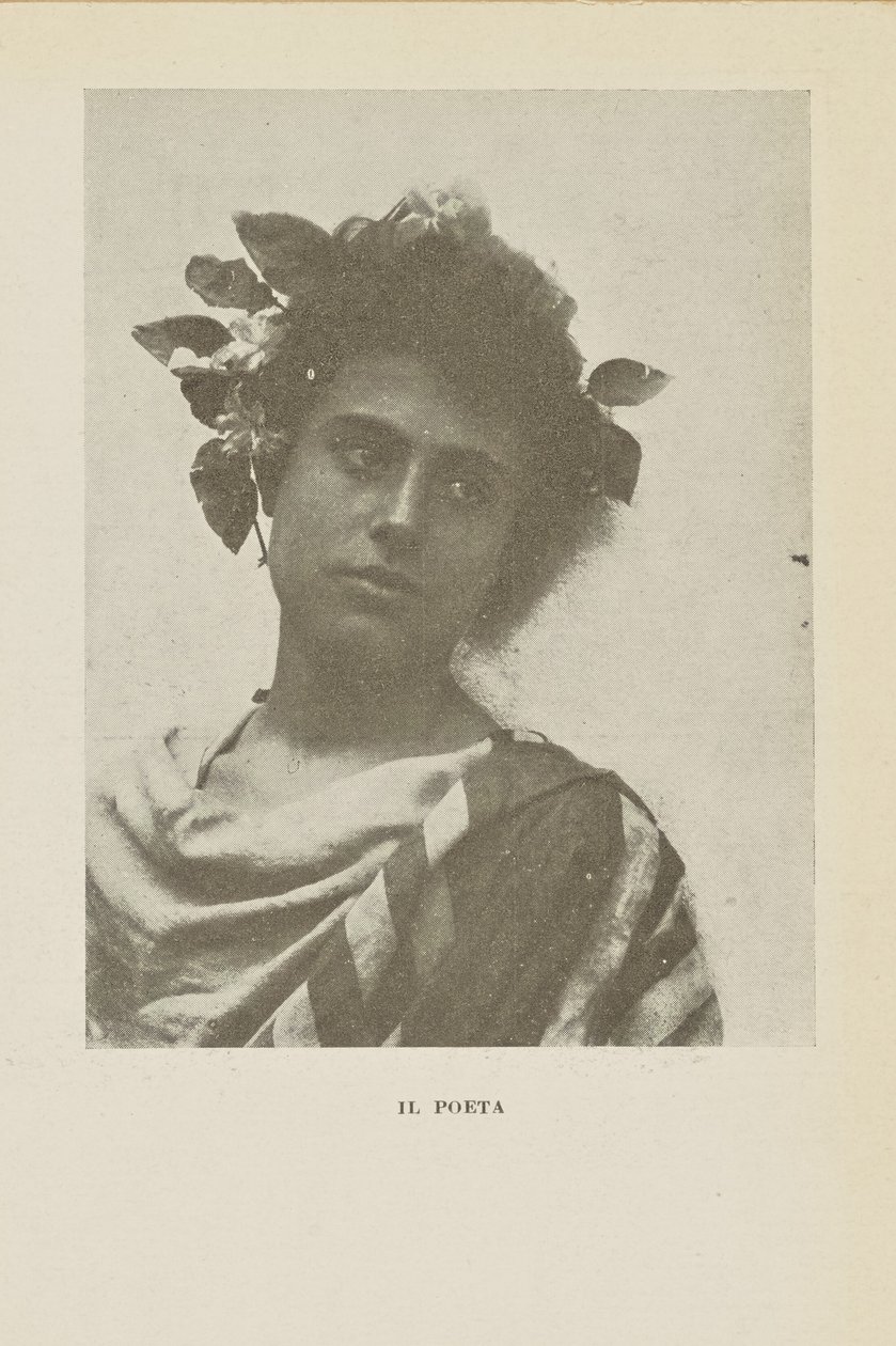 Il Poeta da Baron Wilhelm von Gloeden