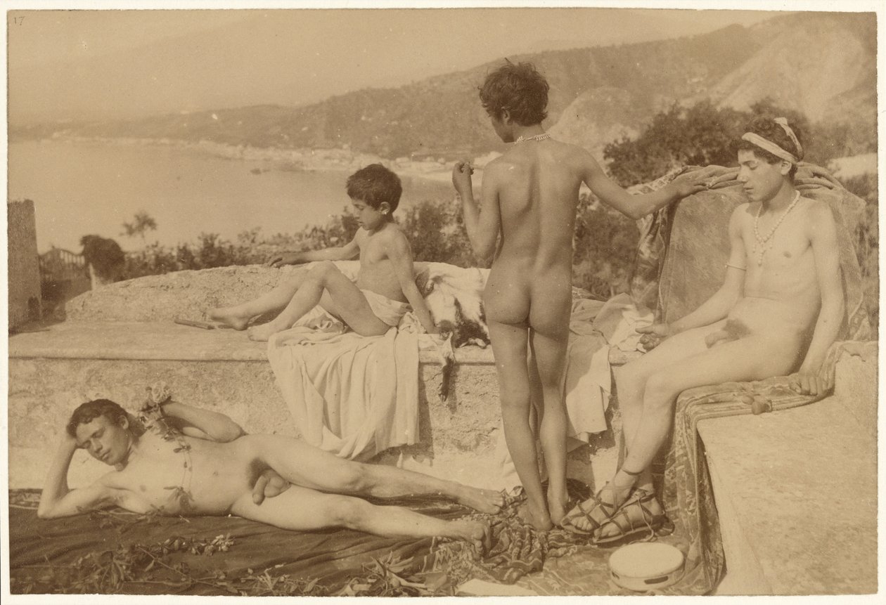 [Ragazzi siciliani] da Baron Wilhelm von Gloeden