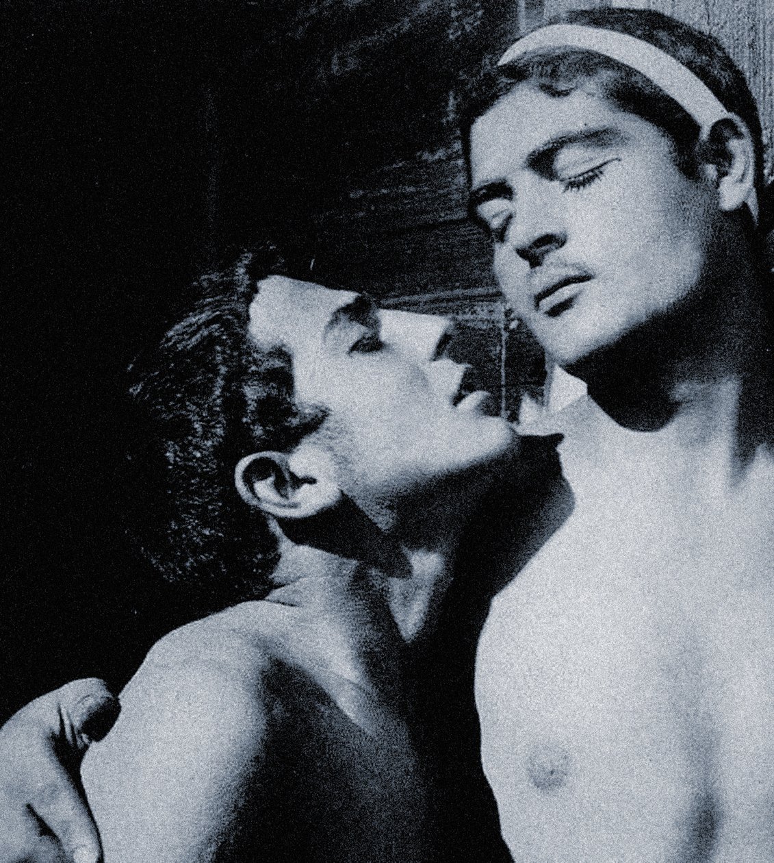 Studio di due nudi maschili, Sicilia da Baron Wilhelm von Gloeden