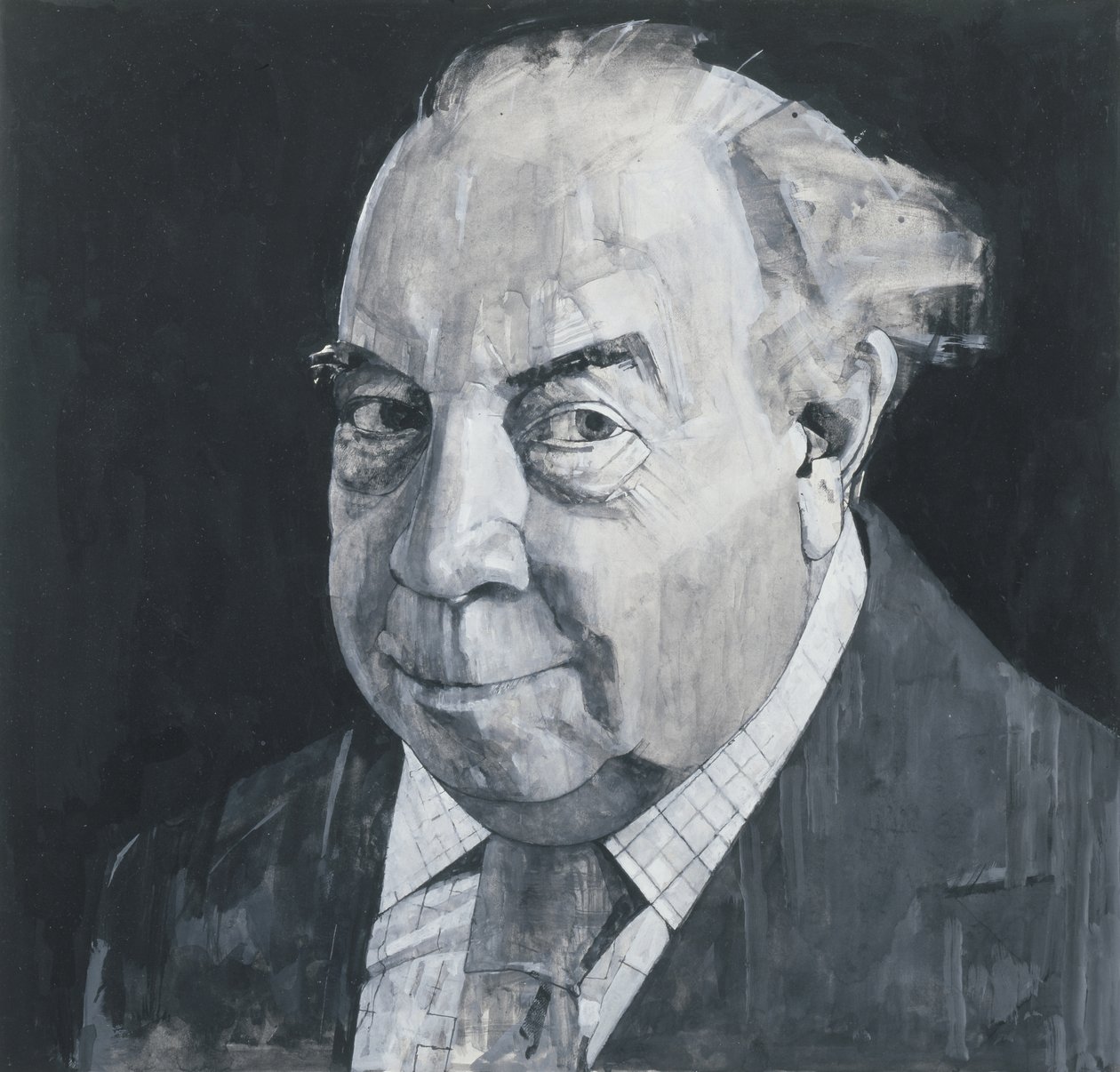 Ritratto di J.B. Priestley da Barry Fantoni
