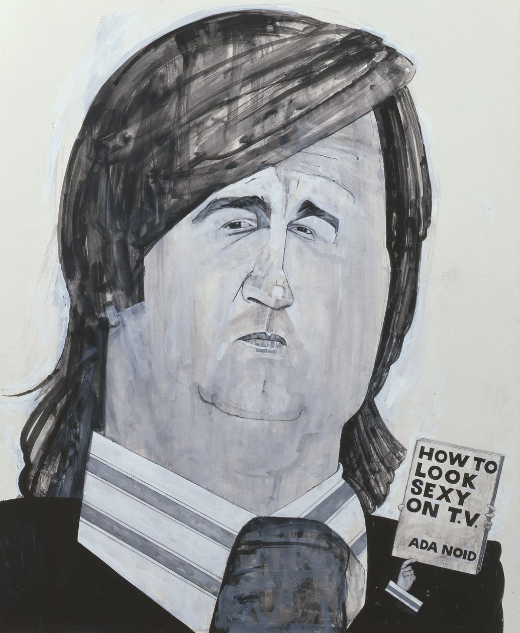 Ritratto di Melvyn Bragg da Barry Fantoni