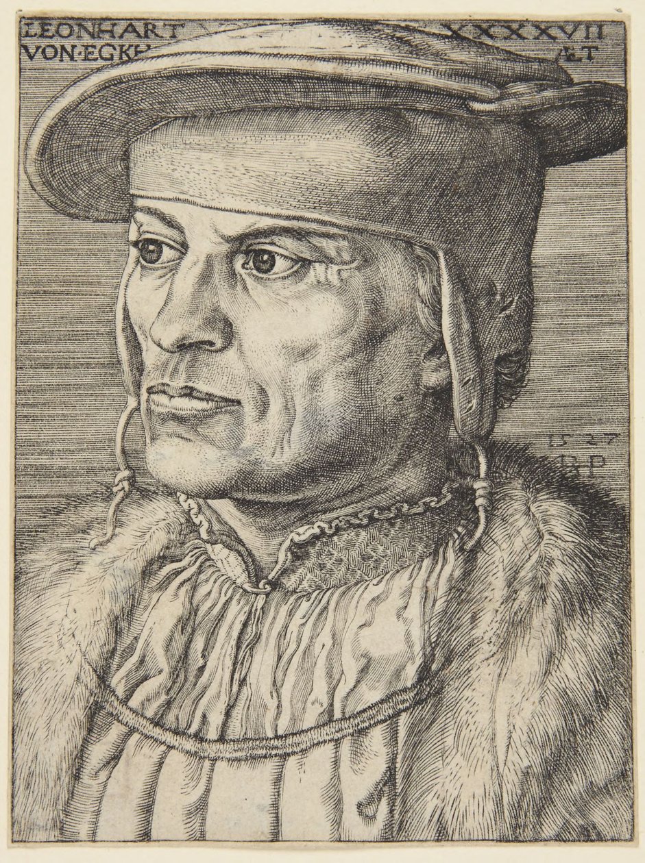 Il cancelliere Leonard von Eck da Barthel Beham