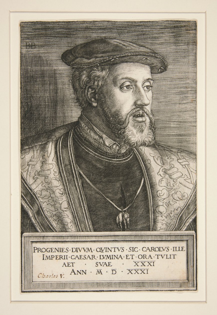 Carlo V (1500-1558) da Barthel Beham