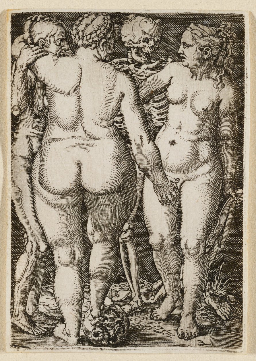 La morte e le tre donne nude da Barthel Beham