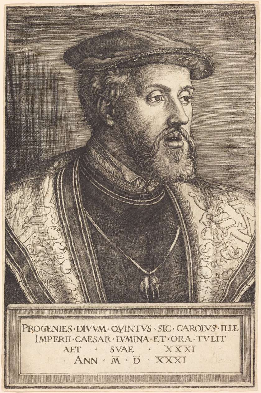 Imperatore Carlo V da Barthel Beham