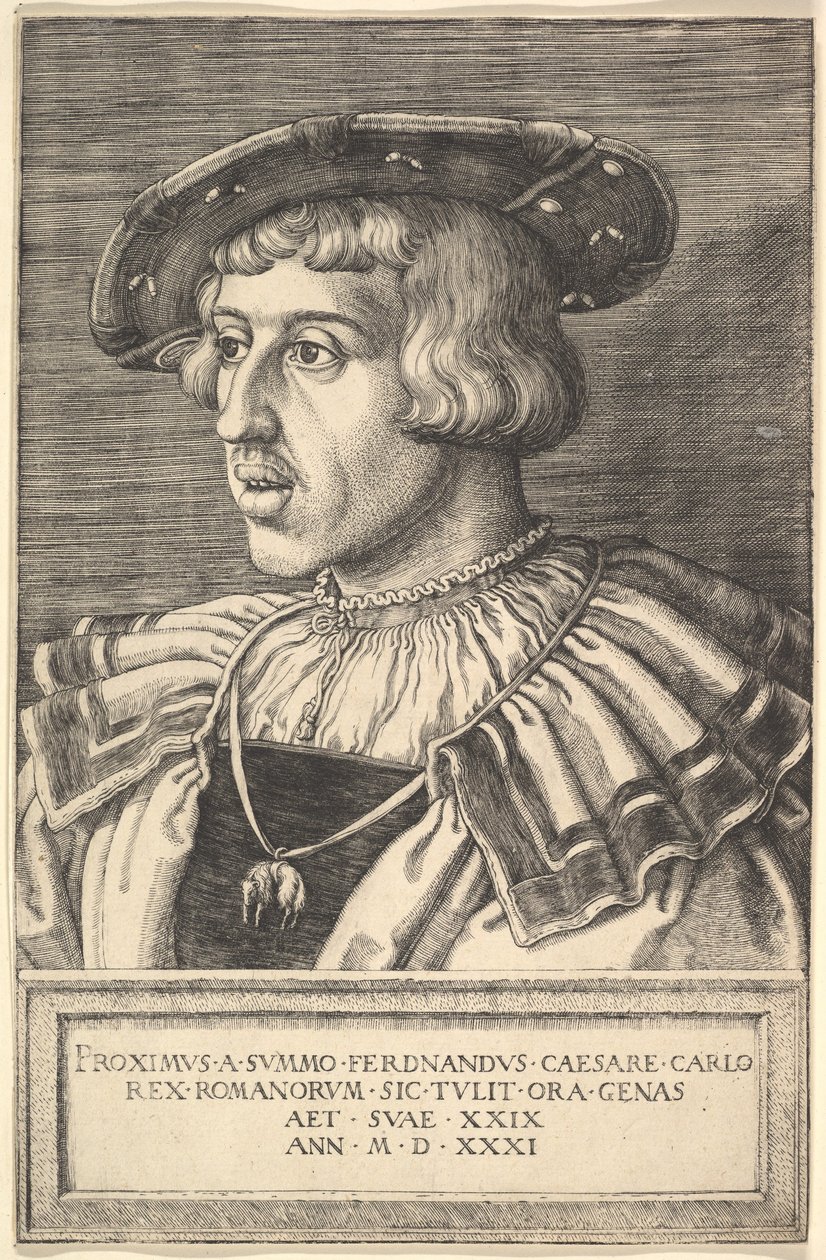 Imperatore Ferdinando I da Barthel Beham