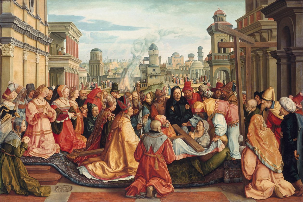 Ciclo storico: Ritrovamento della Croce da parte di sant