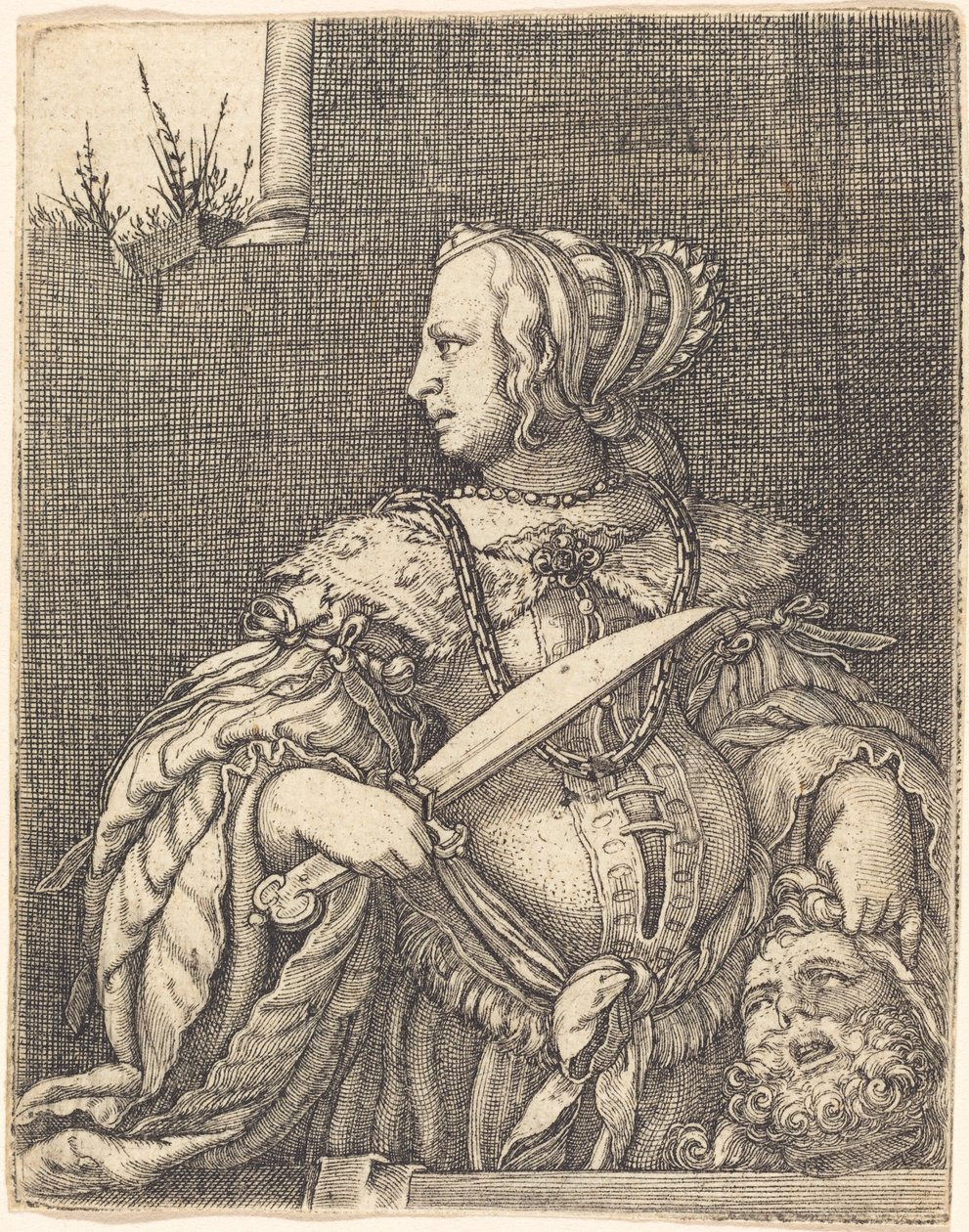 Giuditta con la testa di Oloferne da Barthel Beham
