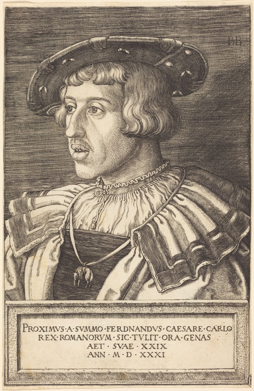 Re Ferdinando I da Barthel Beham