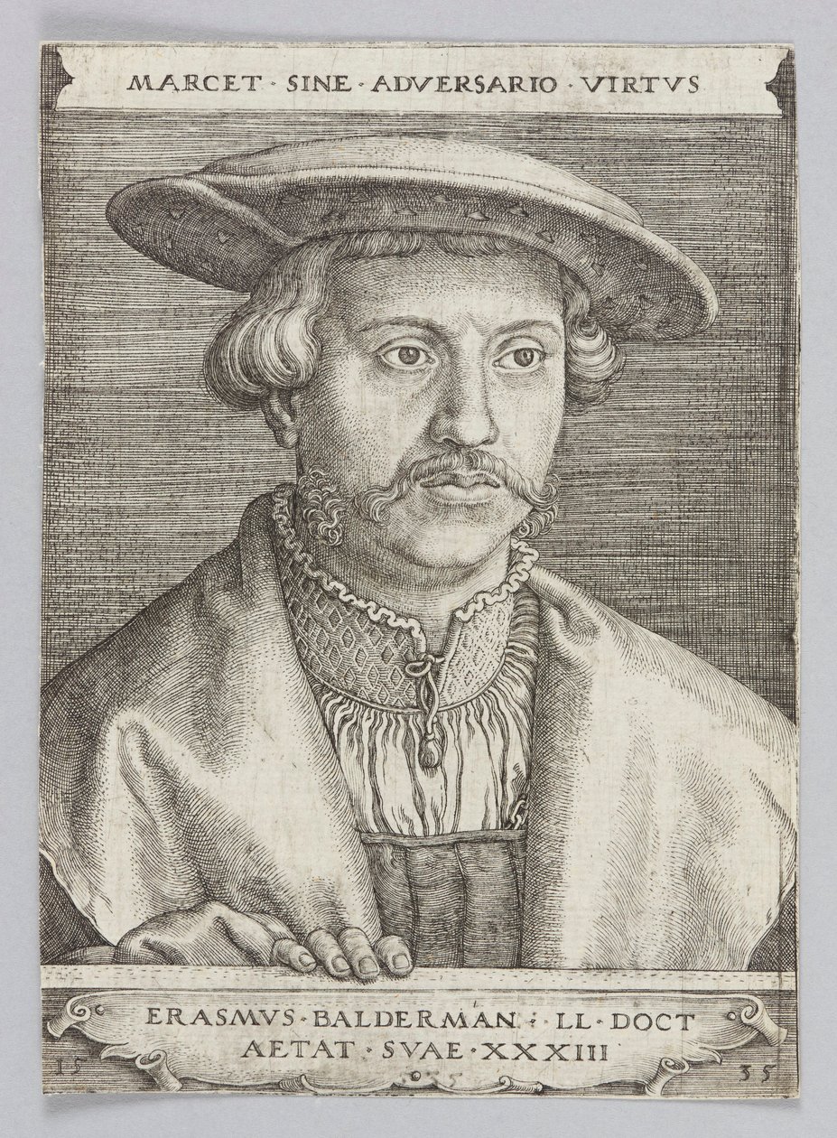 Ritratto di Erazmo Baldermann da Barthel Beham