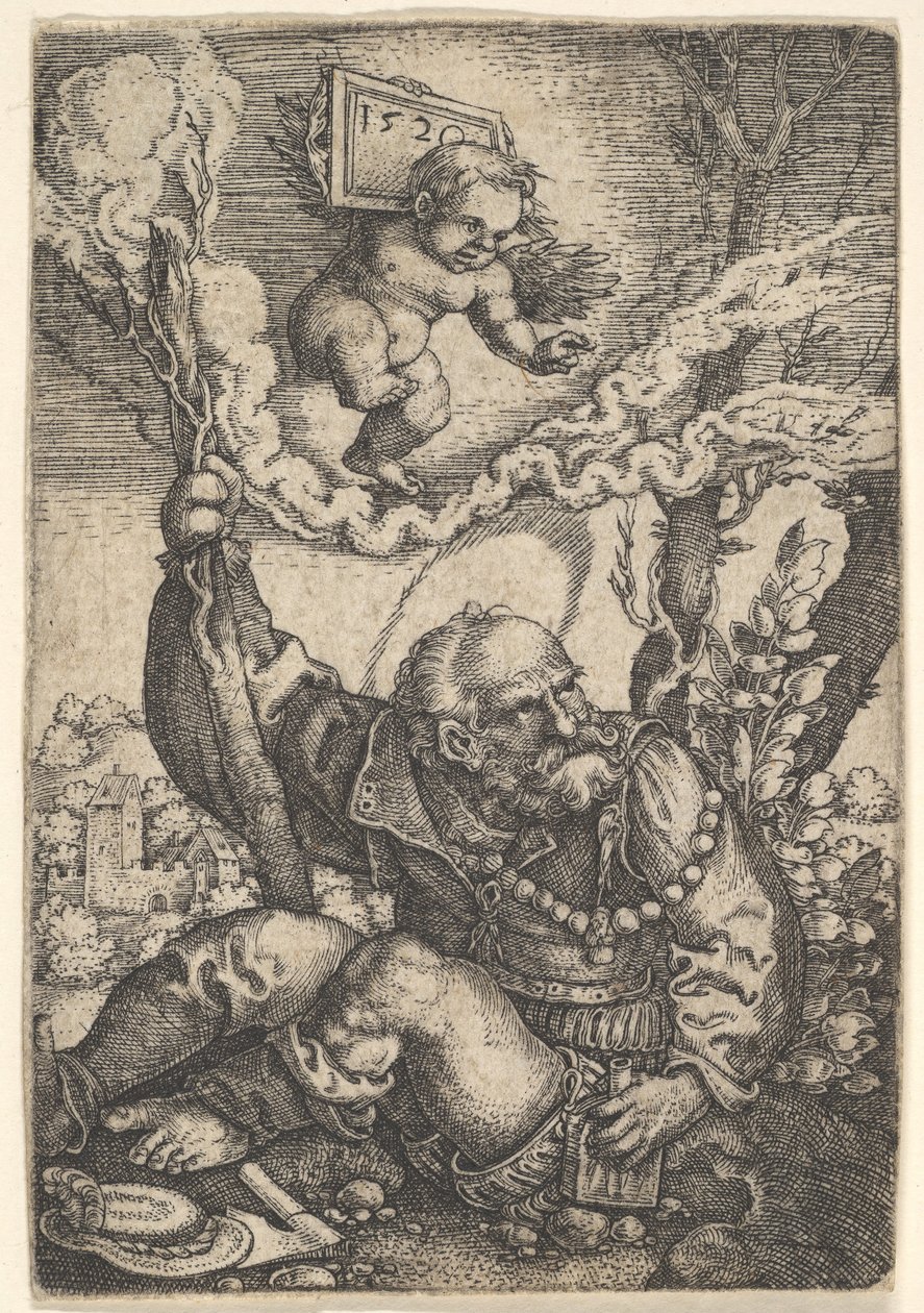 San Cristoforo, inizio XVI secolo da Barthel Beham
