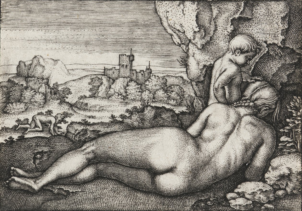 La penitenza di san Giovanni Crisostomo da Barthel Beham