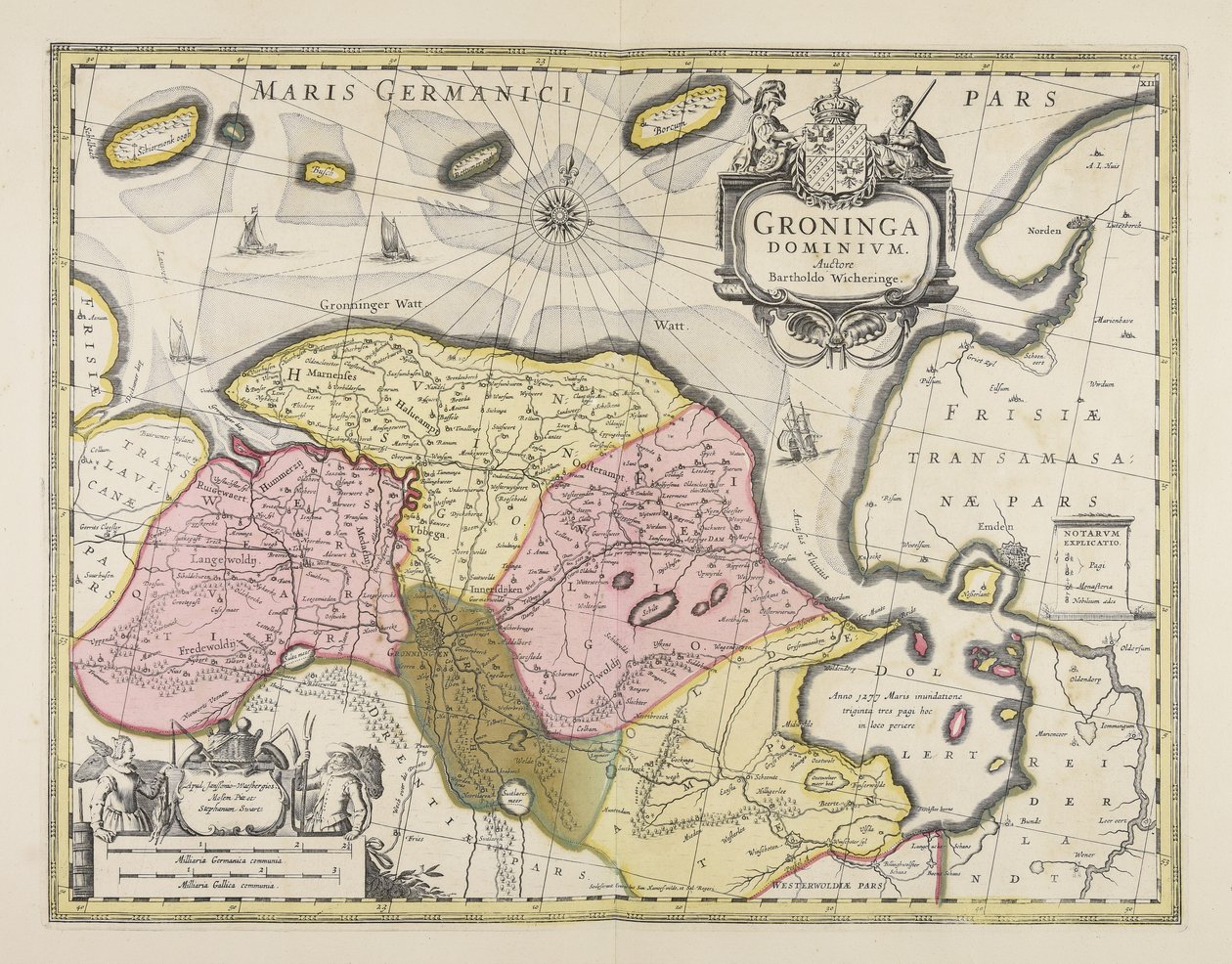 Groninga dominium / auctore Bartholdo Wicheringe da Barthold Wicheringe