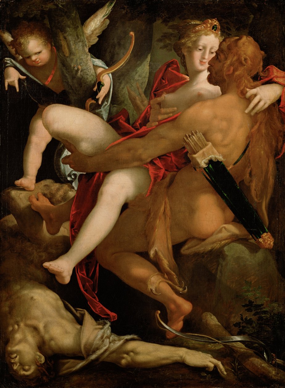 Ercole, Deianira e il centauro Nesso da Bartholomaeus Spranger