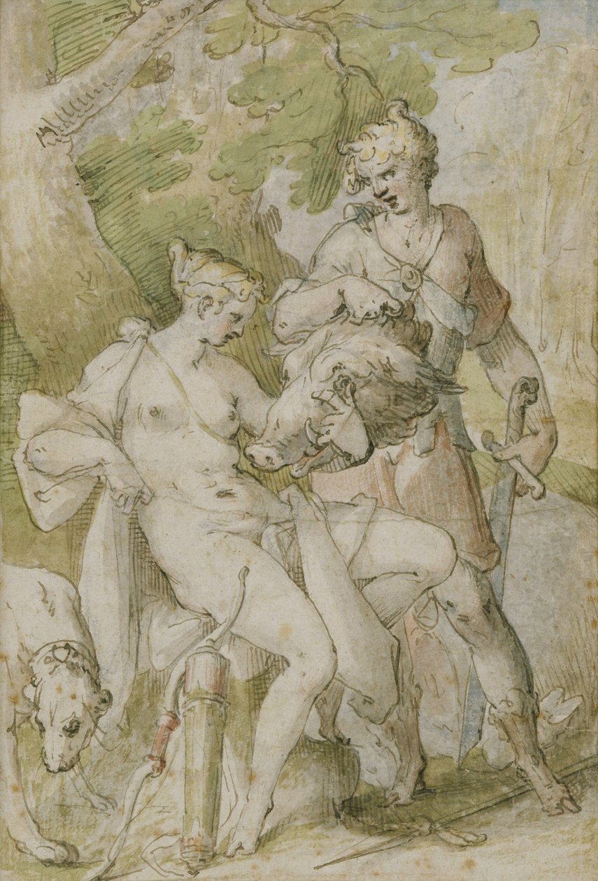 Scena mitologica da Bartholomaeus Spranger