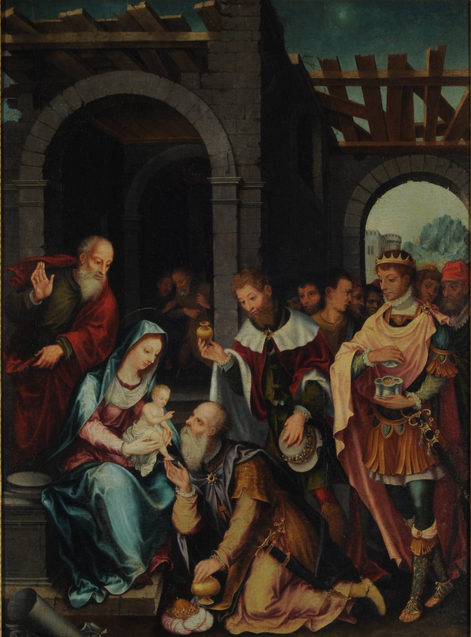 Adorazione dei Magi da Bartholomaeus Bruyn the Elder