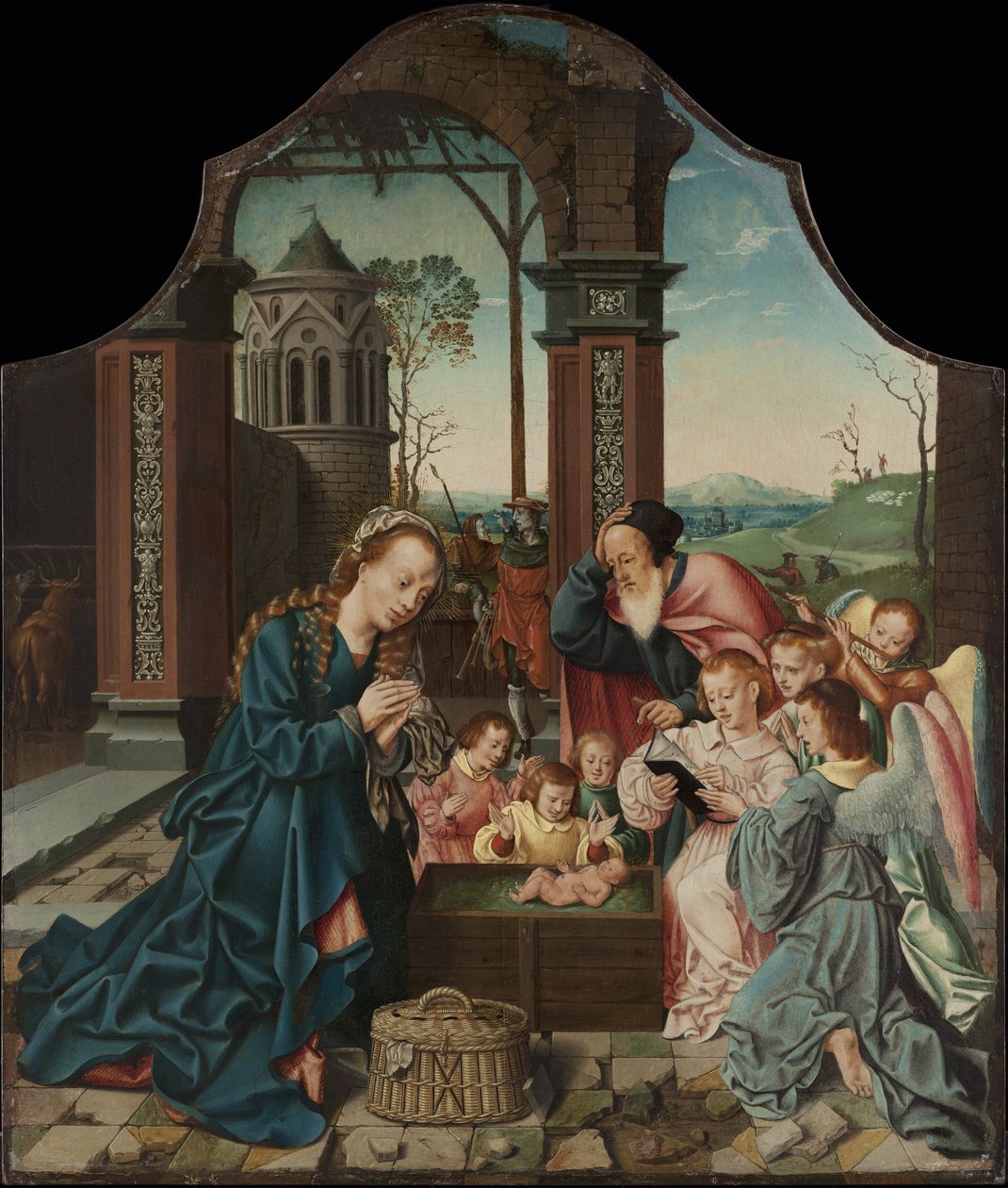 La Natività da Bartholomaeus Bruyn the Elder