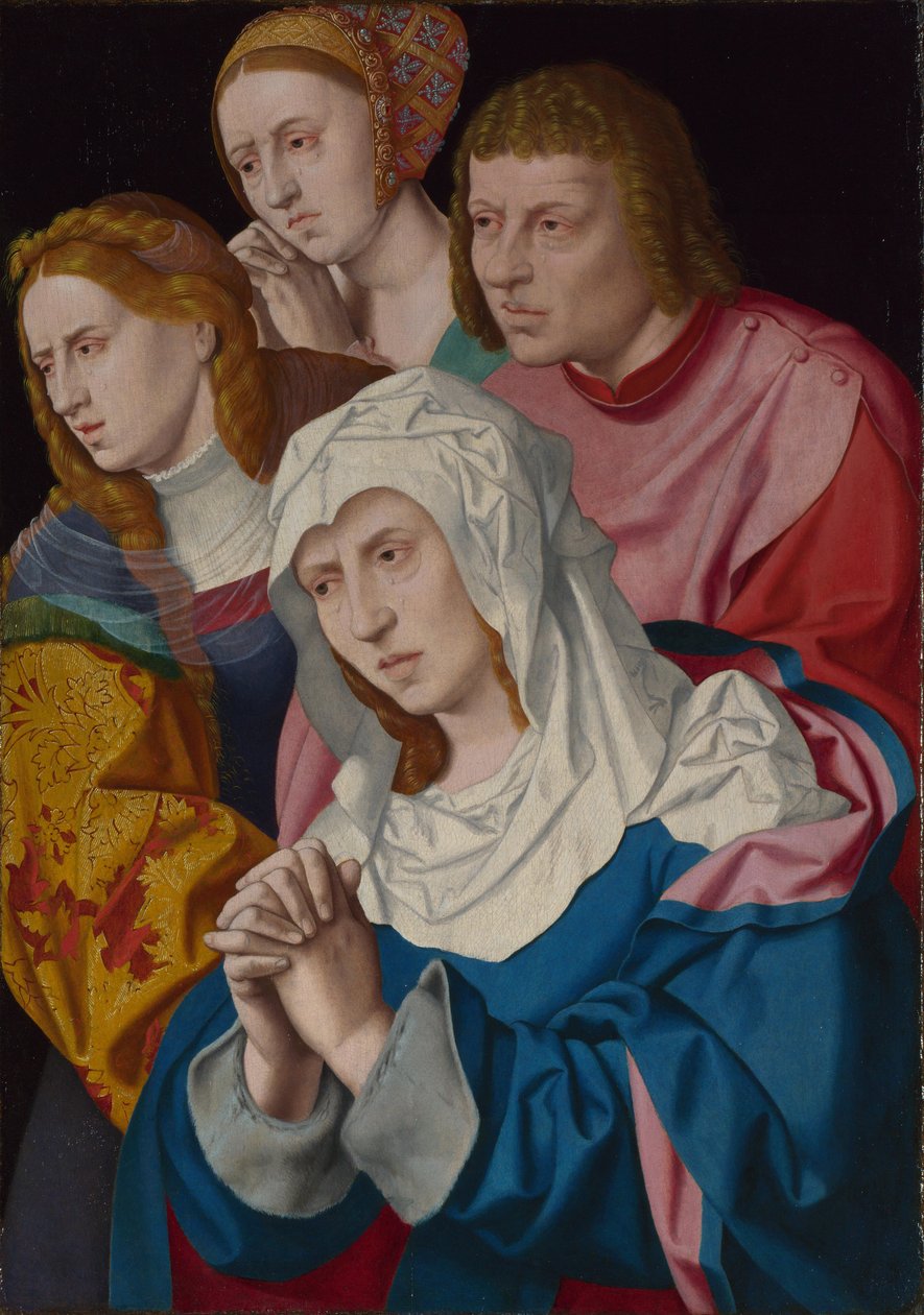 La Vergine, i santi e la donna santa da Bartholomaeus Bruyn the Elder