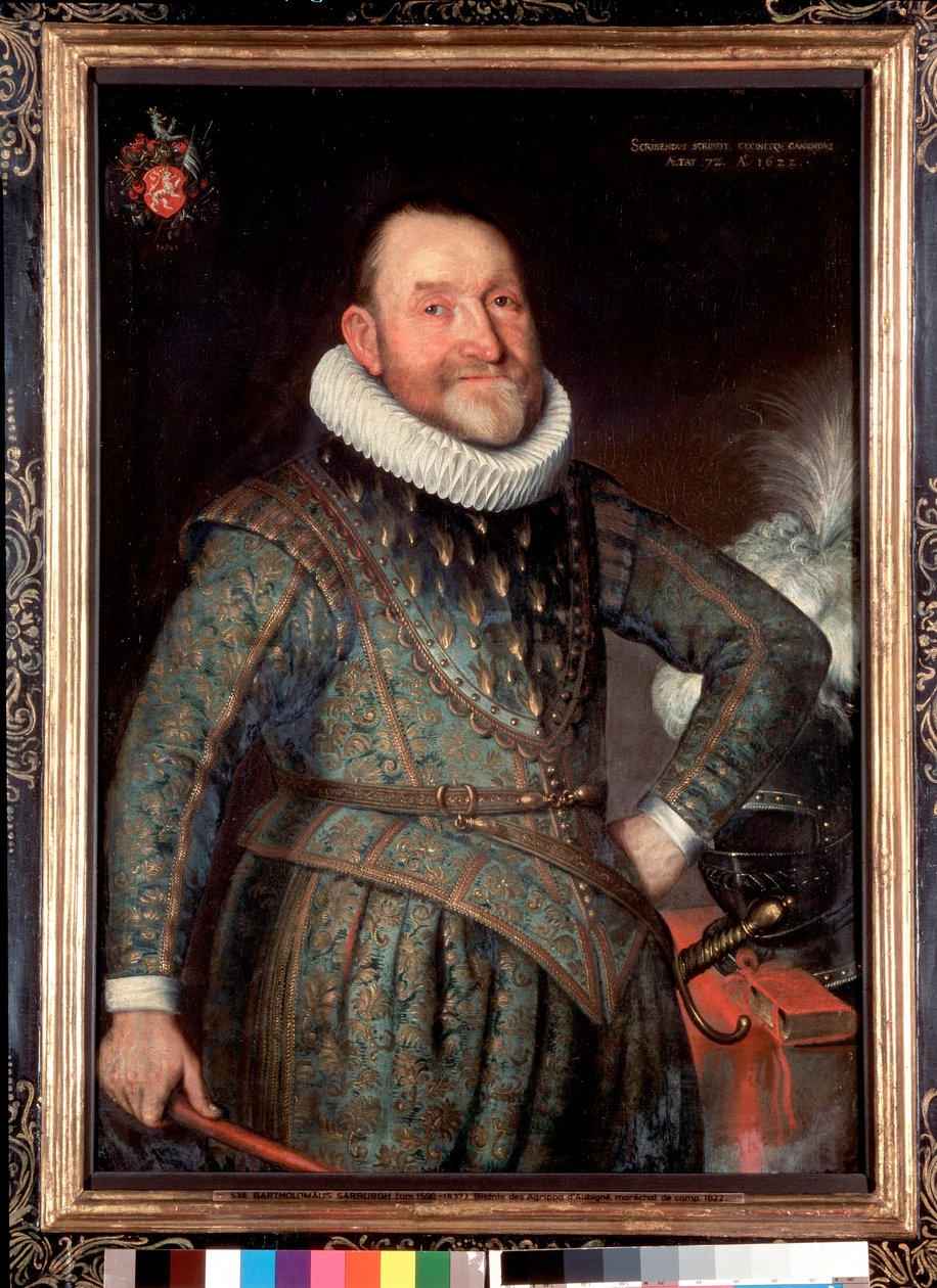 Ritratto del poeta francese Theodore Agrippa d