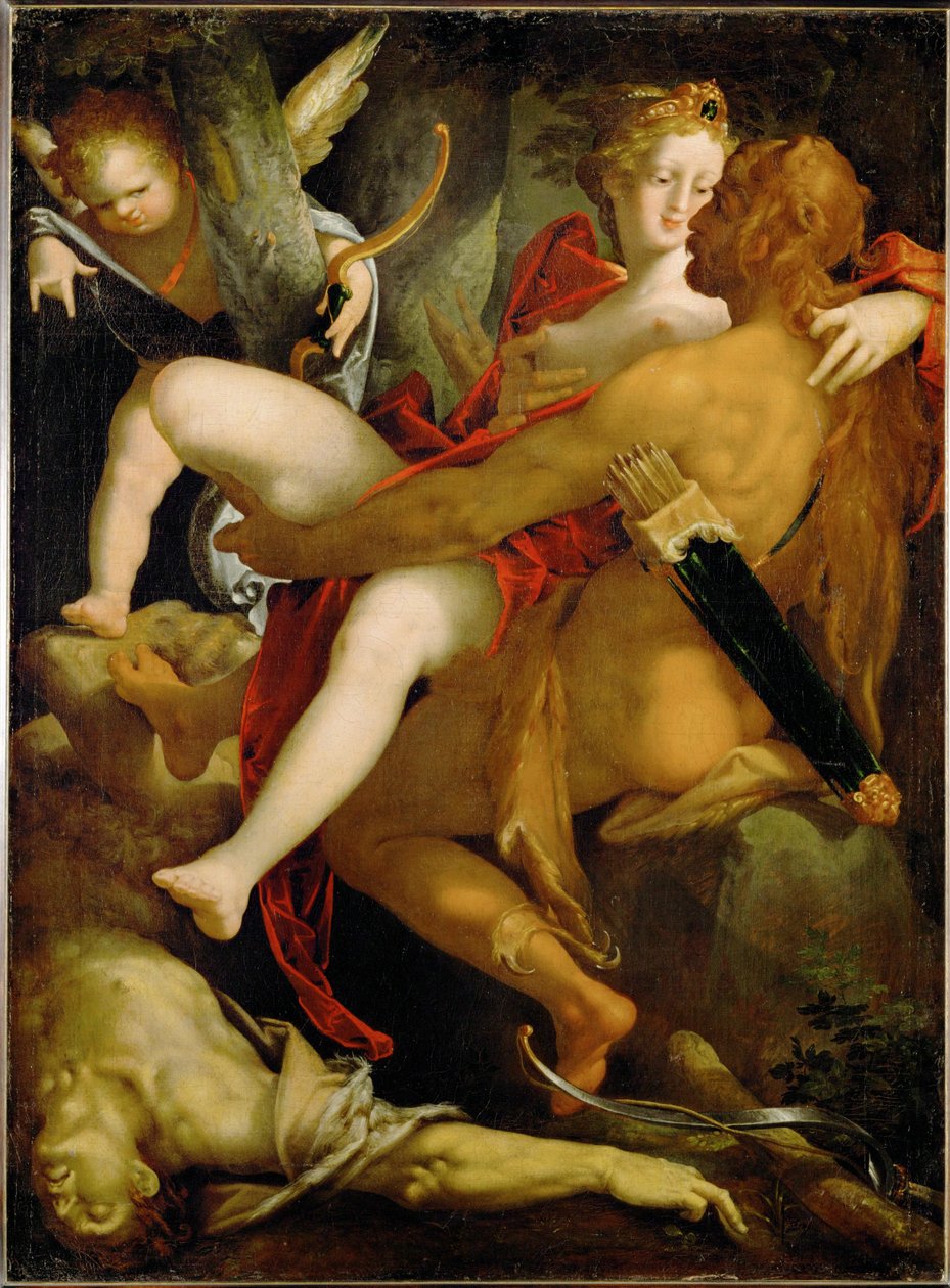 Ercole, Dejaneira e il centauro morto Nesso da Bartholomaeus Spranger