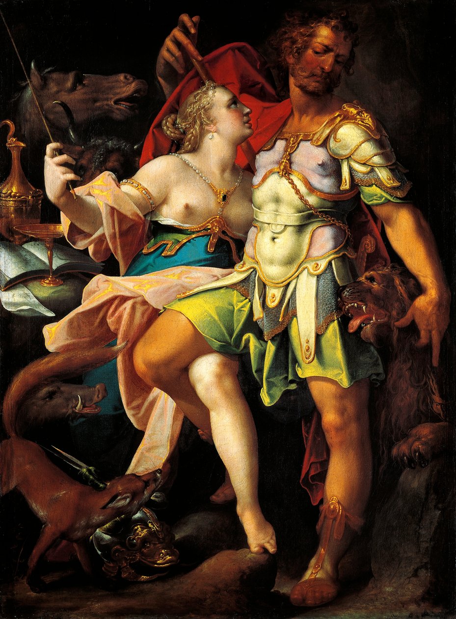 Ulisse e Circe da Bartholomaeus Spranger