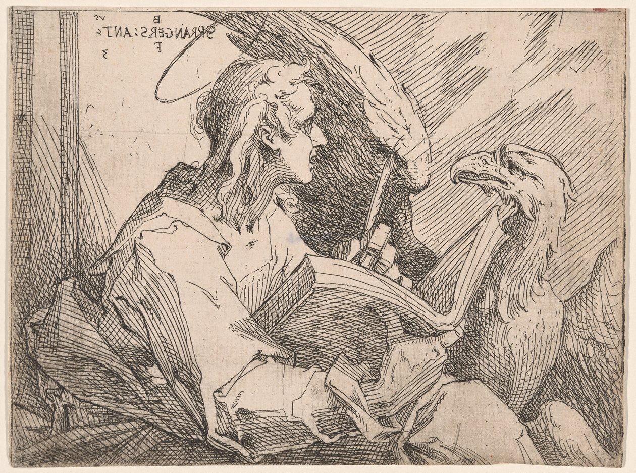 San Giovanni Evangelista da Bartholomaeus Spranger