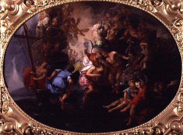 Il Battesimo di Cristo da Bartholomaeus Spranger