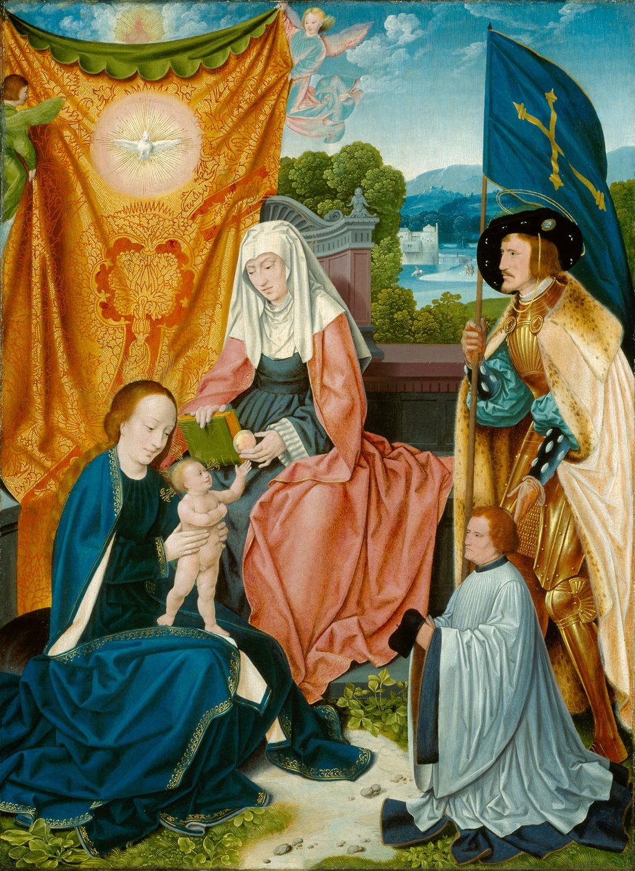 Vergine con Bambino e Sant