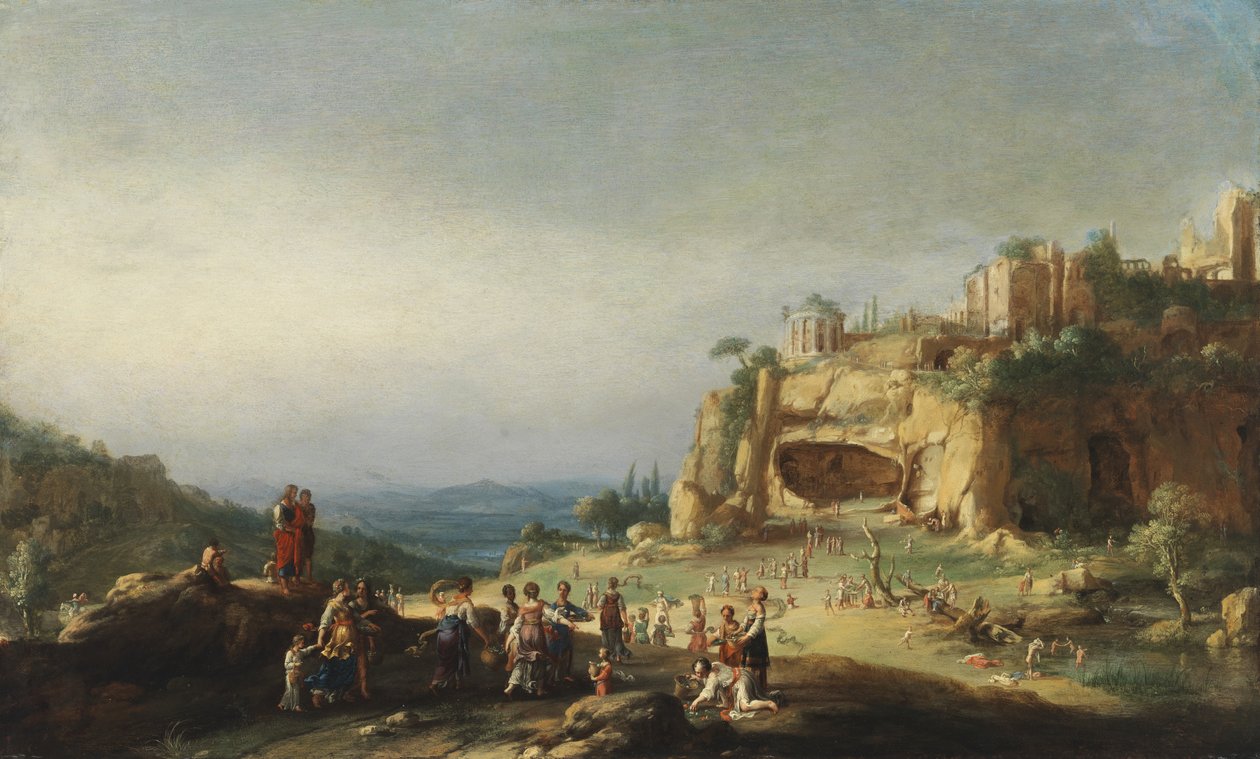 Paesaggio arcadico da Bartholomeus Breenbergh