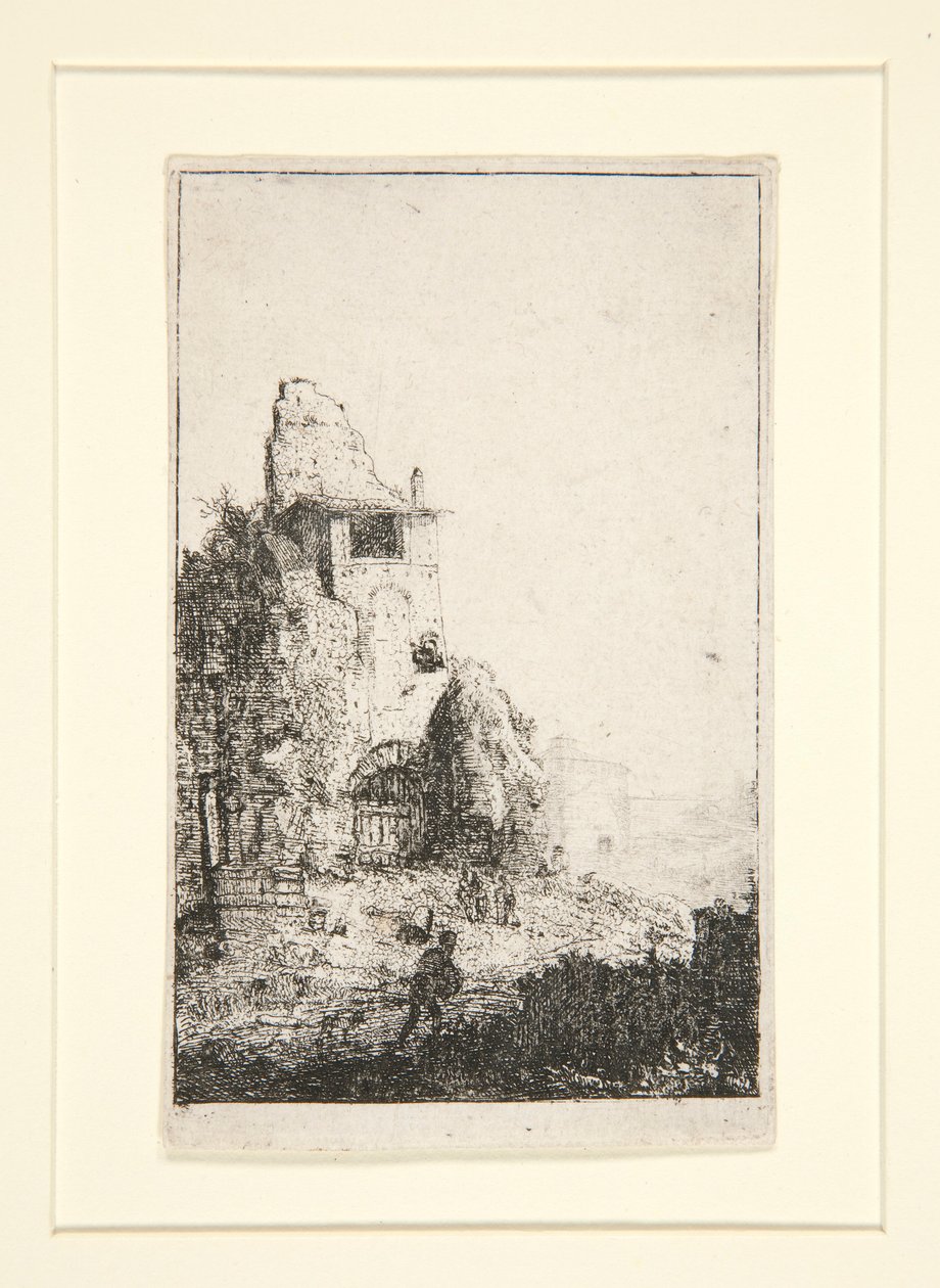 Calidarium delle Terme di Diocleziano da Bartholomeus Breenbergh