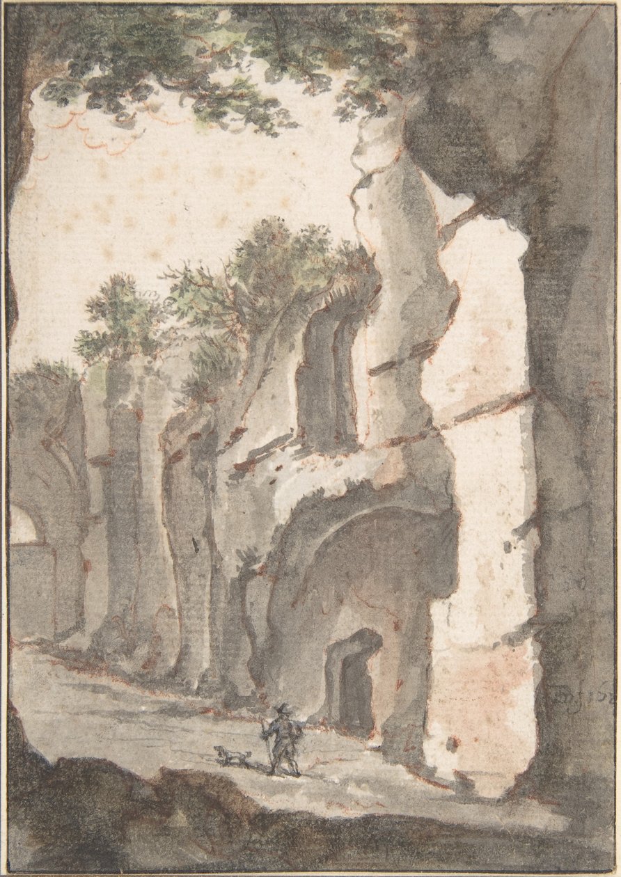 Veduta romana da Bartholomeus Breenbergh
