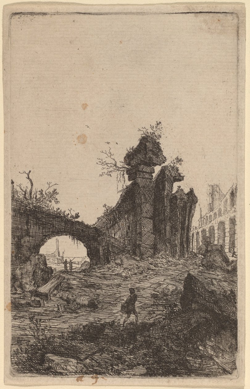 Le rovine del Colosseo da Bartholomeus Breenbergh