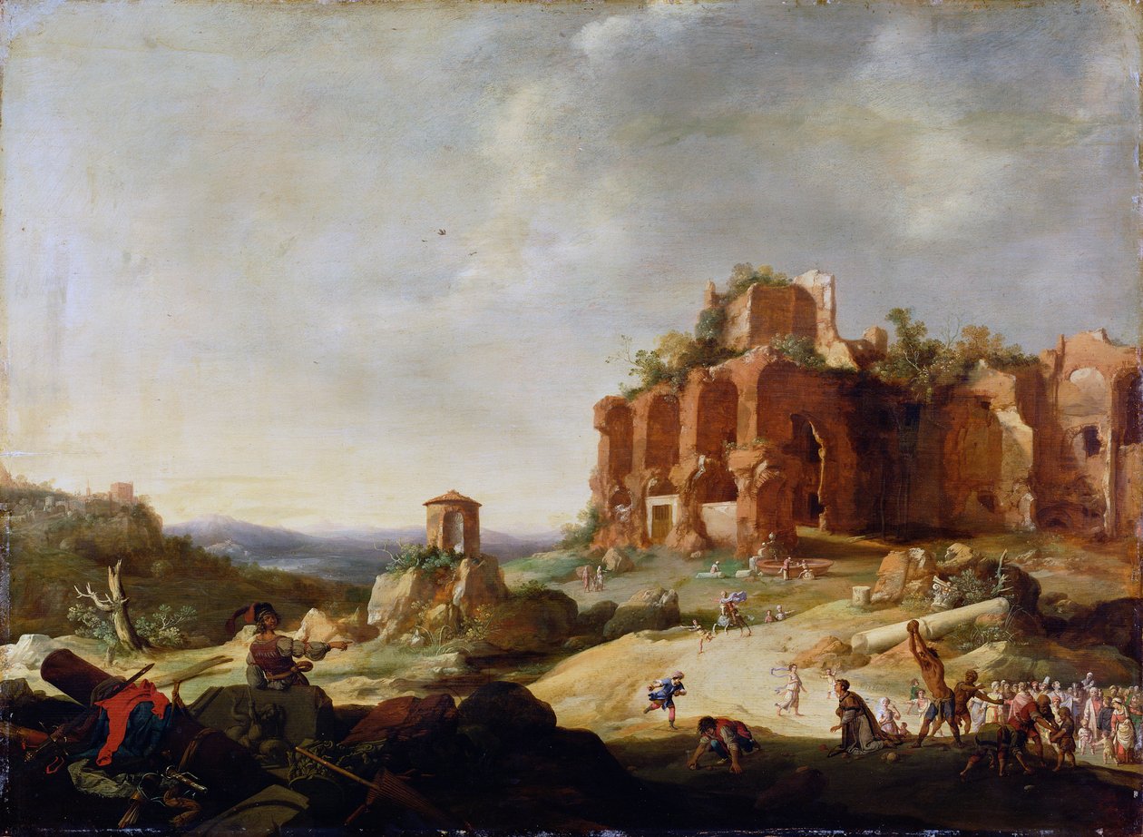 La lapidazione di Santo Stefano da Bartholomeus Breenbergh