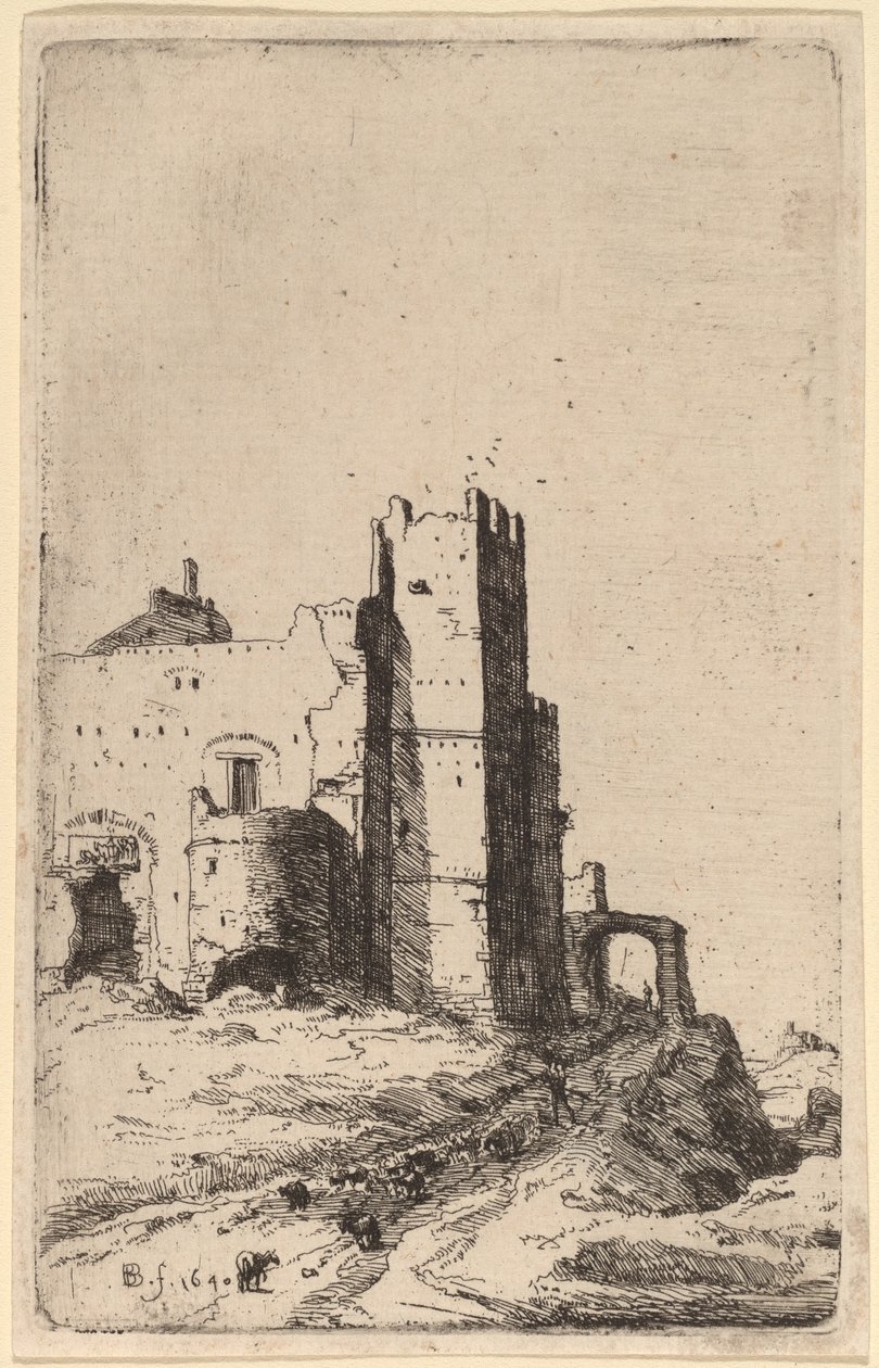 La Città di Leoni, vicino a Frascati da Bartholomeus Breenbergh