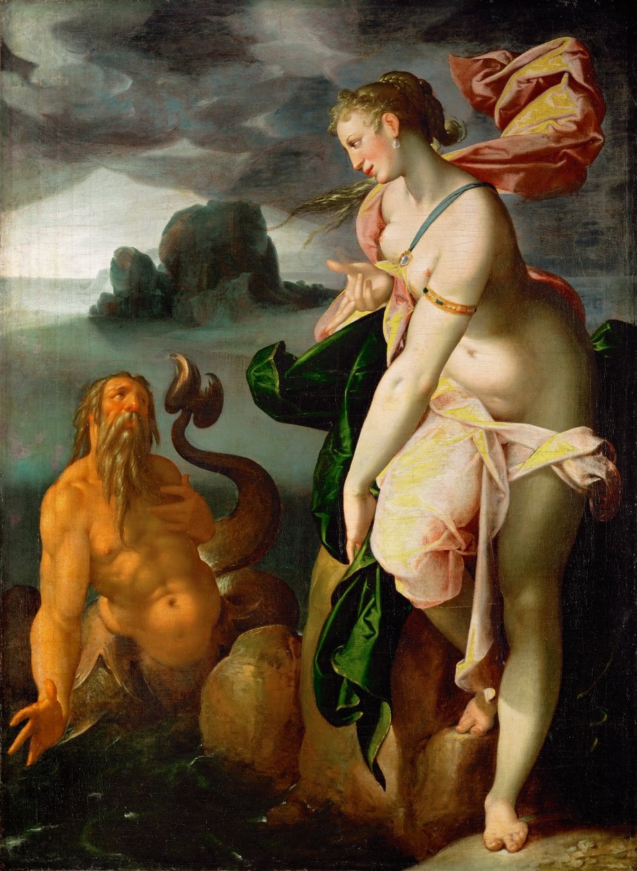 Glauco e Scilla da Bartholomeus Spranger
