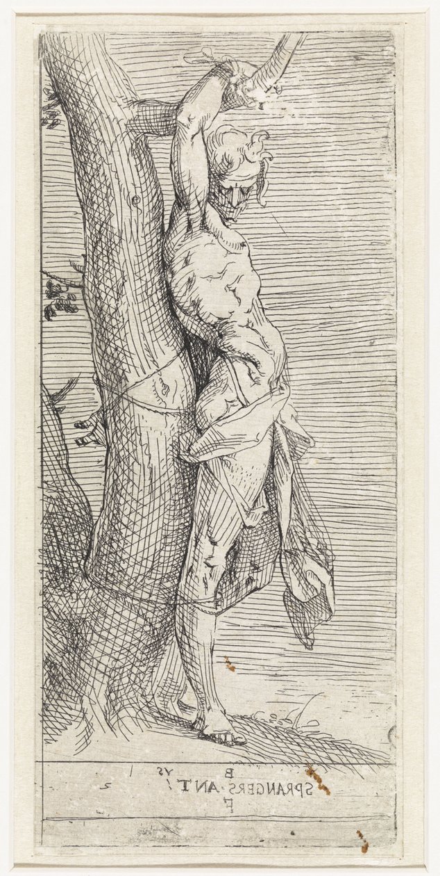 Martirio di San Sebastiano da Bartholomeus Spranger