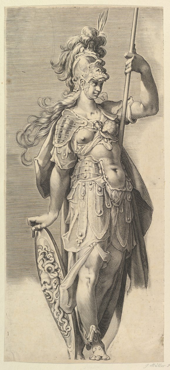 Minerva da Bartholomeus Spranger