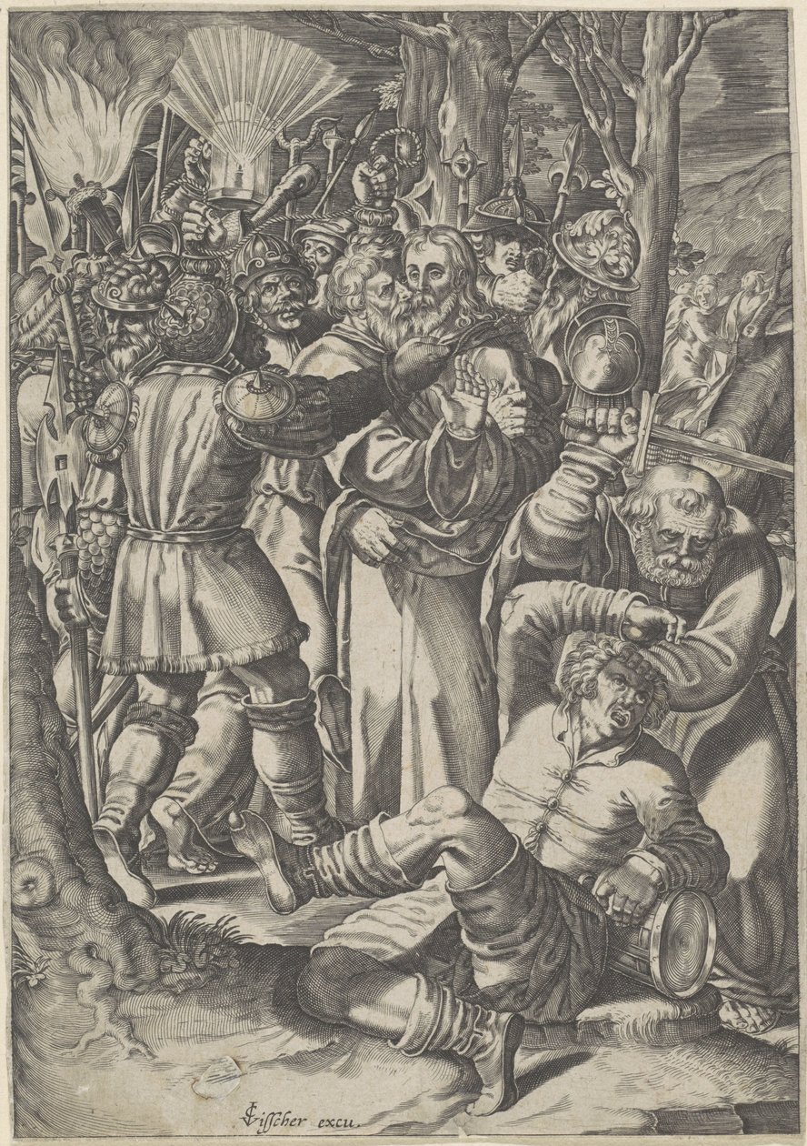 Cattura di Cristo da Bartholomeus Willemsz. Dolendo (possibly)