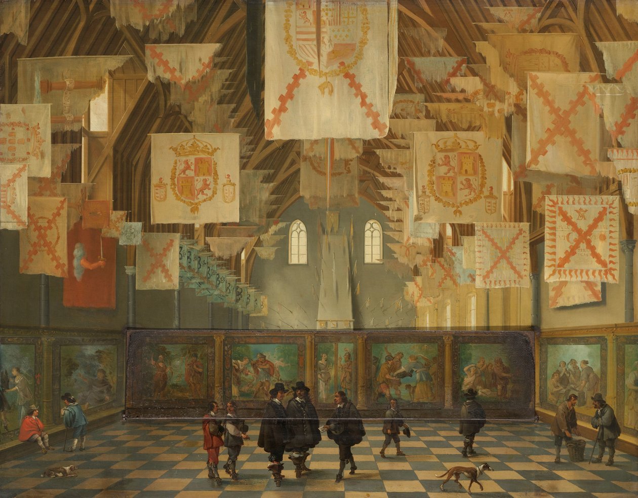La Grande Assemblea del 1651 nella Grande Sala del Binnenhof, L