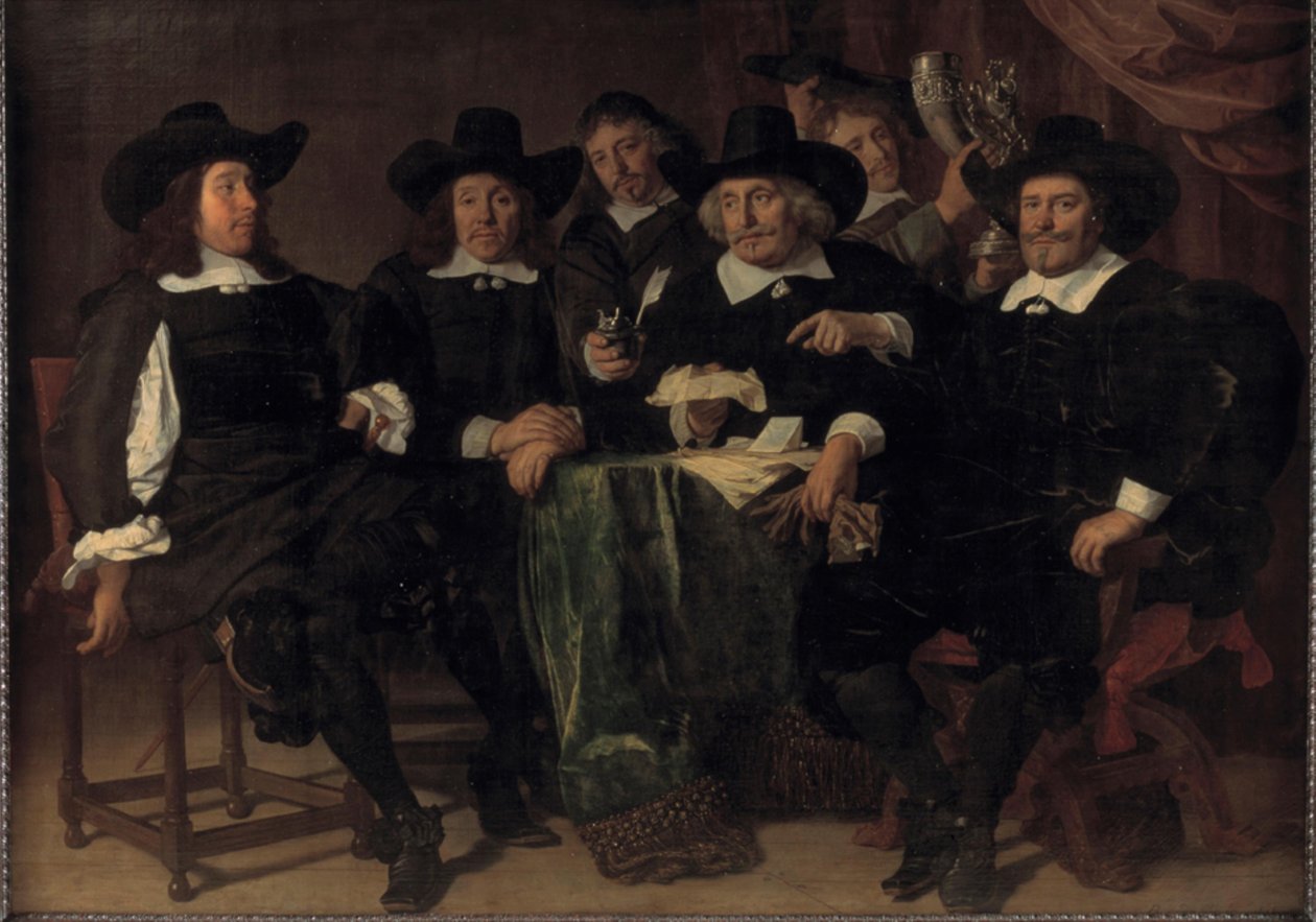 I capitani delle squadre di calcio da Bartholomeus van der Helst