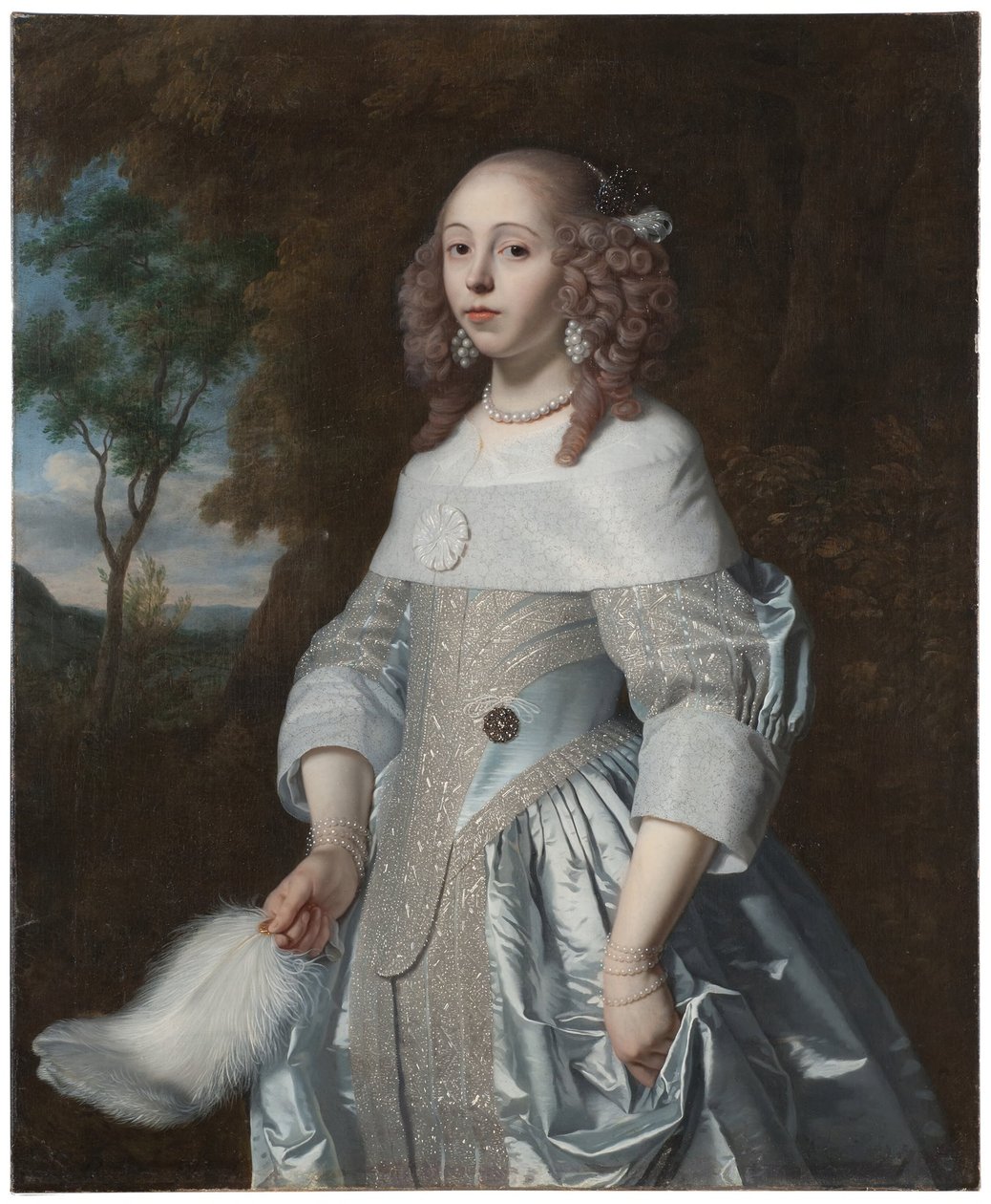 Jeanne Parmentier, 1634-1710, dono De Geer da Bartholomeus van der Helst