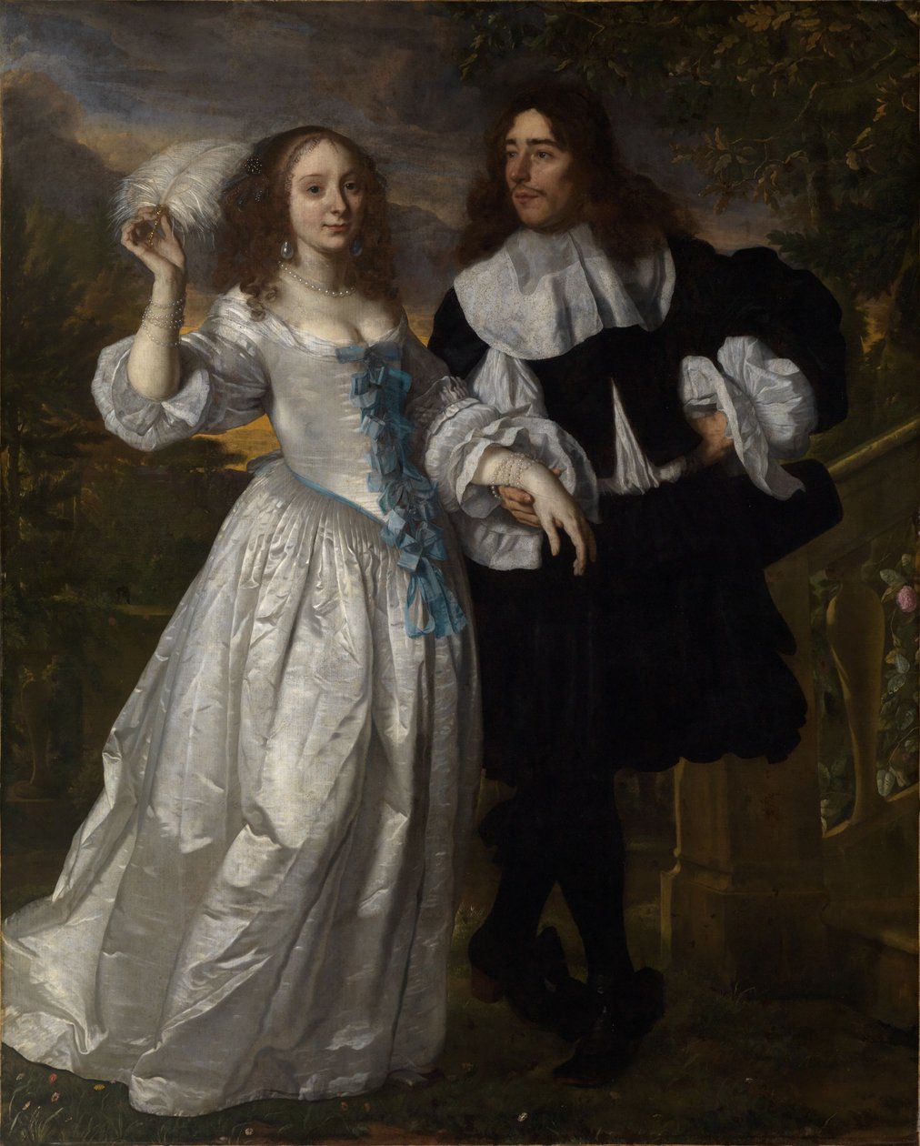 Giovane coppia di patrizi da Bartholomeus van der Helst