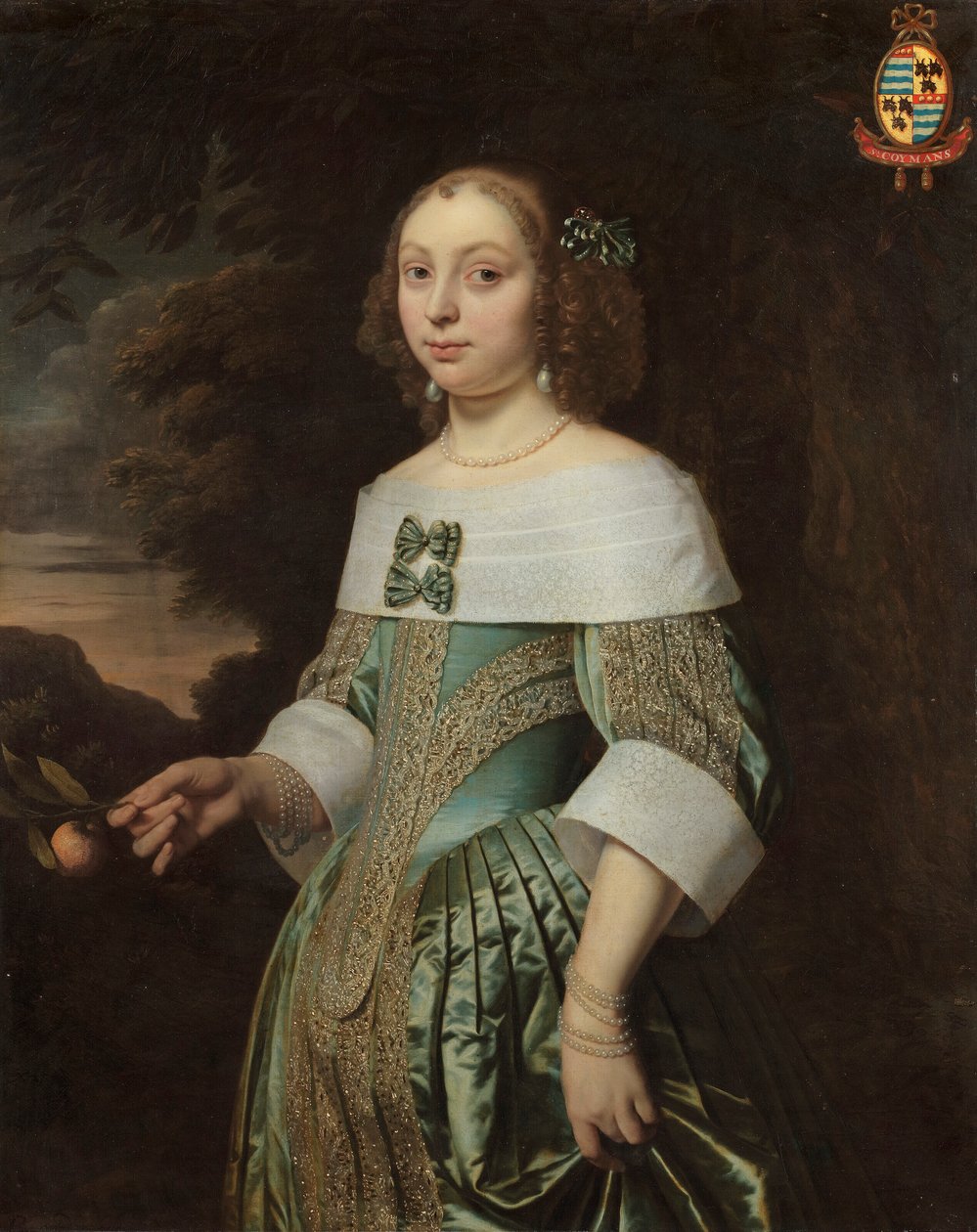 Ritratto di Sophia Coymans (1636-1714) da Bartholomeus van der Helst