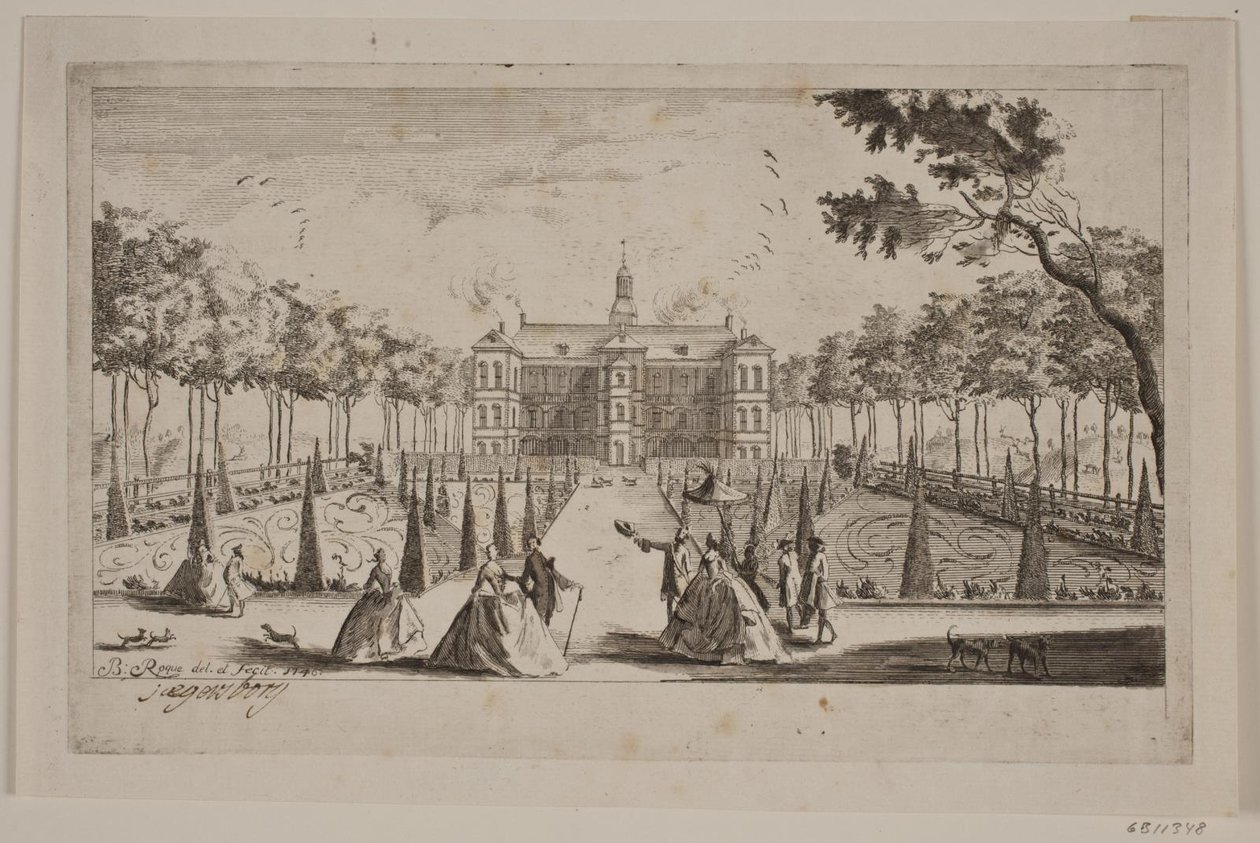 Castello di Jægersborg da Bartholomæus Roque
